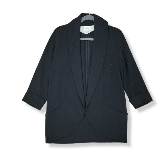 ARITZIA Wilfred Chevalier Jacket Relaxed Open-front Blazer 3/4 - Picture 8 of 15